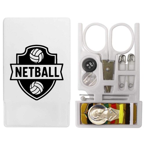 Netball emblem mini travel - 'netball,