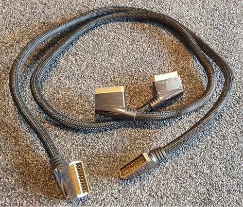 Monster scart cable x2 - monster, 1m