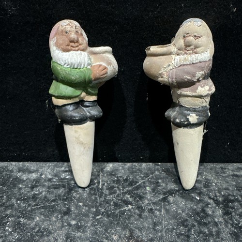 Vintage gnome ornaments - x2, ref