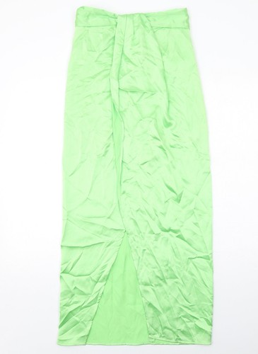 Zara womens green polyester - zara,