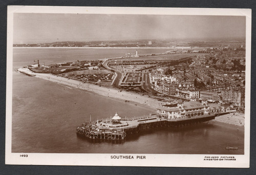 Postcard southsea pier - postcard, nr