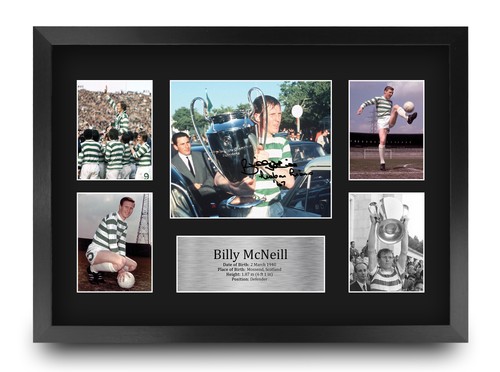Billy mcneill signed celtic - mcneill,