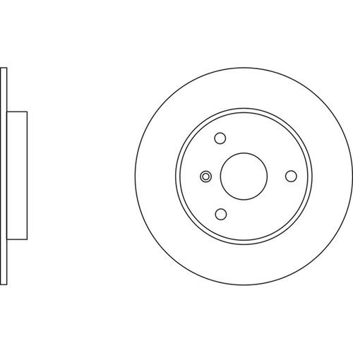 Brake discs solid for - discs, smart