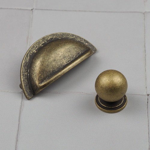 Brass kitchen cupboard handle - kitchen,