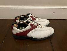 Footjoy AQL Golf Shoes - White/Red Uk Size 9.5