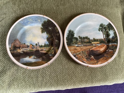 Pair fenton bone china - of,
