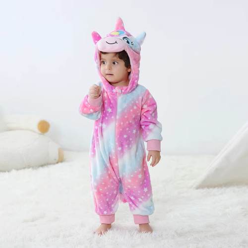 Baby unicorn romper unisex - i,