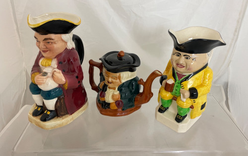 Vintage toby jugs - 3,