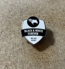 DERBY COUNTY ENAMEL FOOTBALL