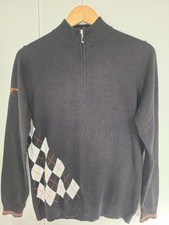 Glenmuir Cotton Black Argyle