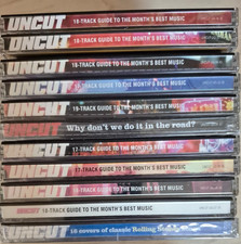 UNCUT Magazine 11 Covermount  CD's from 2001