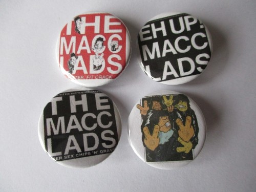 The macc lads badge - the, punk