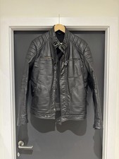 Belstaff Weybridge Black Waxed