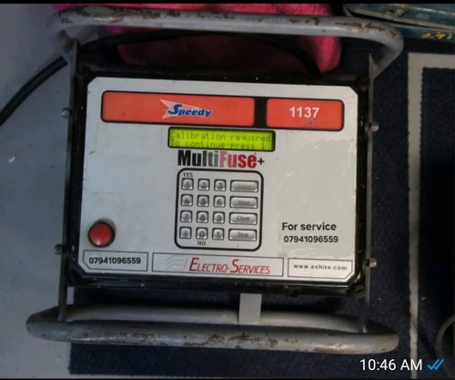 Electro fusion welder - ,