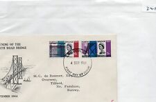 GB - First Day Cover (CV345) 1964 - Forth Road Bridge  -  pmk London EC