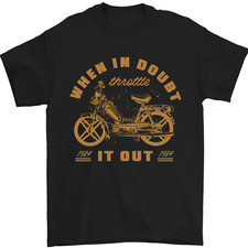 In Doubt Moped Biker