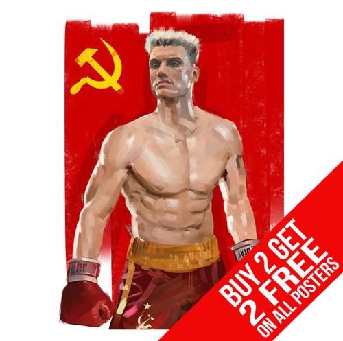 Rocky ivan drago poster - ivan,