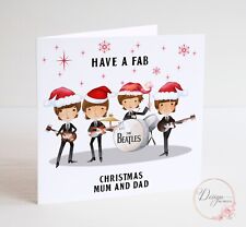 THE BEATLES Christmas Card  -