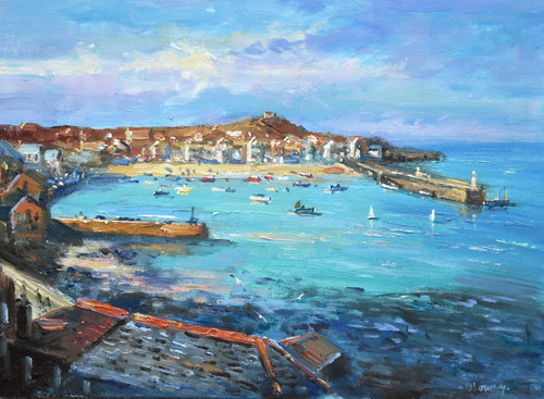 Richard blowey original oil - blowey,
