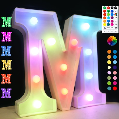Light colorful led marquee - up,