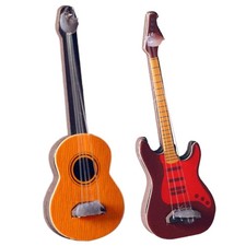 Mini Wooden Miniature Guitar