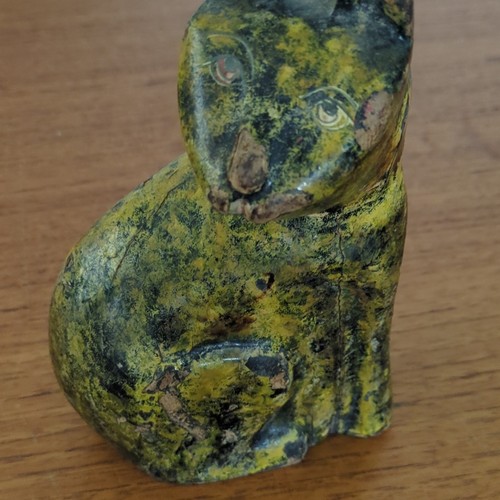 Hand carved painted - carved,