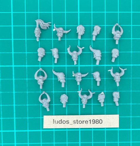 Chaos warriors heads a - warriors, 20