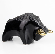 Vintage Ceramic bull buffalo