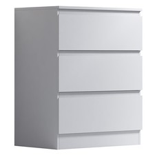 3 Drawer Chest of Drawers Matt