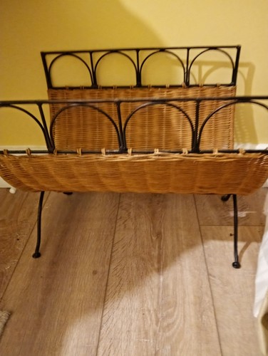 Vintage wicker foldable - wicker,