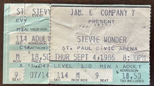 1986 stevie wonder concert - 1986,