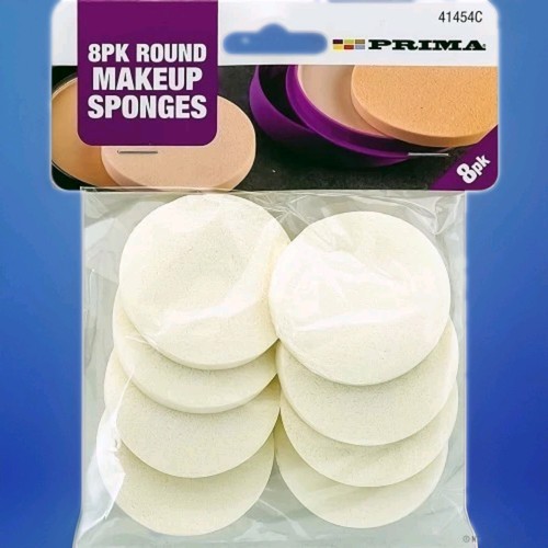 Pack round makeup - round, sponges