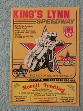 KING'S LYNN SPEEDWAY 1991