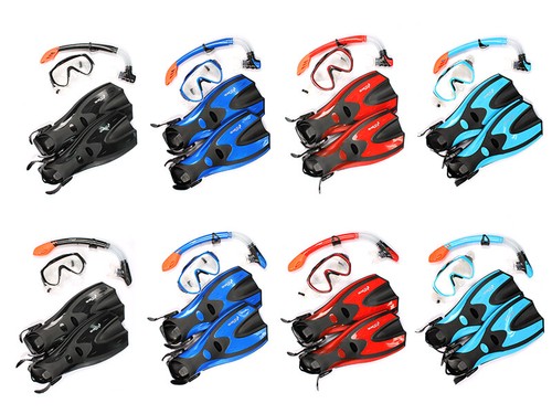 Adults mask snorkel fins - mask,