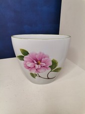 Spode England Oval Vase Pink
