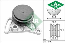 V-RIBBED TENSIONER PULLEY 531
