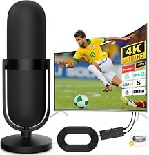 2024 Upgraded Indoor TV Aerial for Smart TV Digital TV Antenna 380+ Miles (M5)