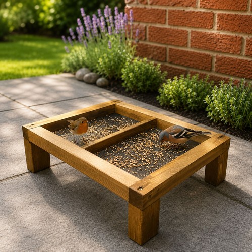 Wild bird ground feeder micro - bird,