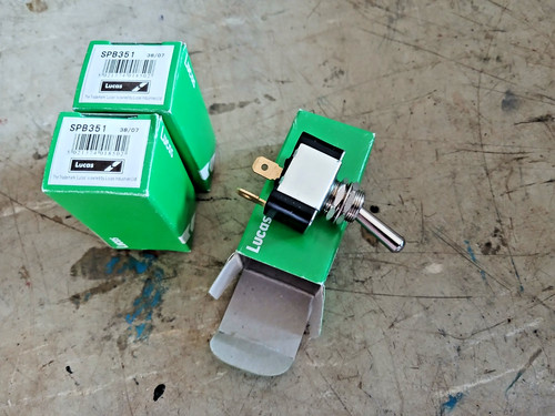 Lucas toggle switch off - , on