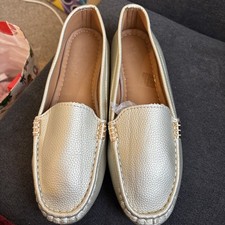 Ladies flat slip shoes - slip-on,