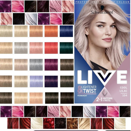 Schwarzkopf live range - schwarzkopf, intense