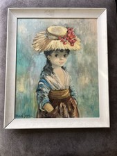 Vintage Dallas Simpson Framed