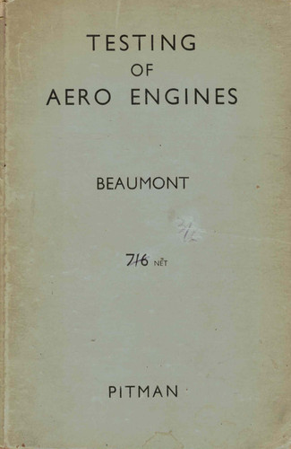Testing aero engines - aero, h.b