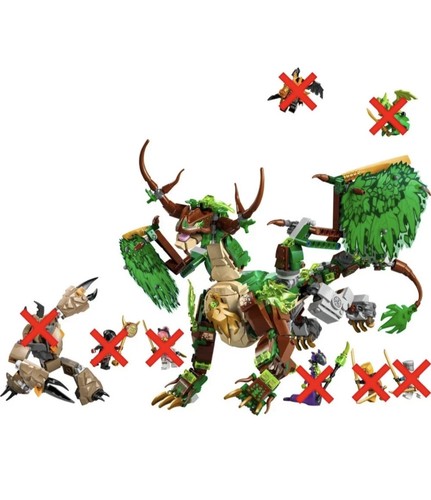 Lego ninjago the dragon - lego,