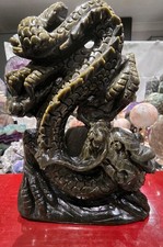 Large golden obsidian crystal - large,