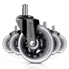 Office Chair Wheels 10mm Stem