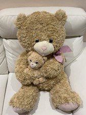 Soft Toy Plush (Teddy with baby Teddy) Extra  Large Size
