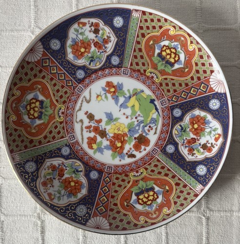 Japanese imari porcelain plate - japanese,