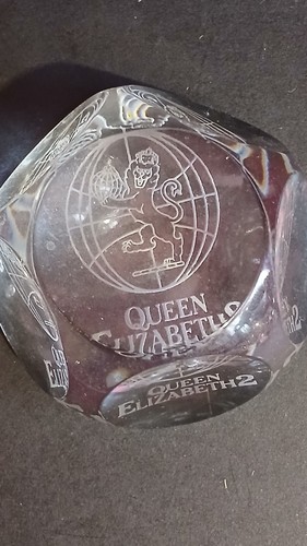 Vintage cunard queen elizabeth - vintage,