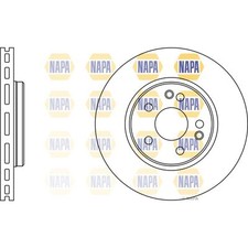 Brake discs vented for - 2x,